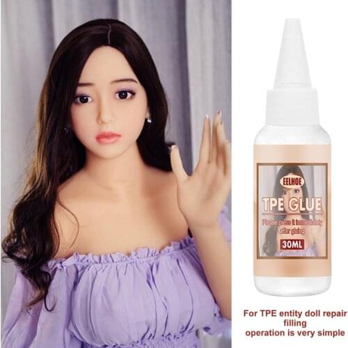 N58C TPE Doll Accessories for Fast Repair Solid Doll Repair Agent TPE Solvent Glue for Silicone Doll Repair 30ml Not Stiff