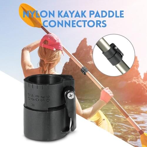 Nylon Kayak Paddle Connectors Screw Joint Replacement Part Tool for Kayak Accessories Inflatable Boat Stand Paddle M3009