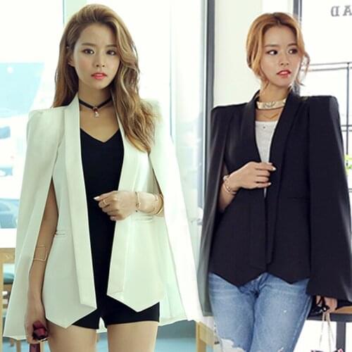 Shawl coat female spring and summer new style fashion cloak shawl coat coat female OL temperament commuter womens clothing