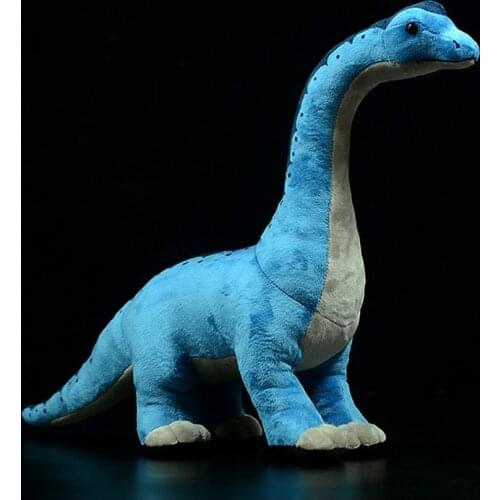 Cute Soft Brachiosaurus Plush Toys Real Life Dinosaur Stuffed Animal Toy Gift For Kids Boys Girls