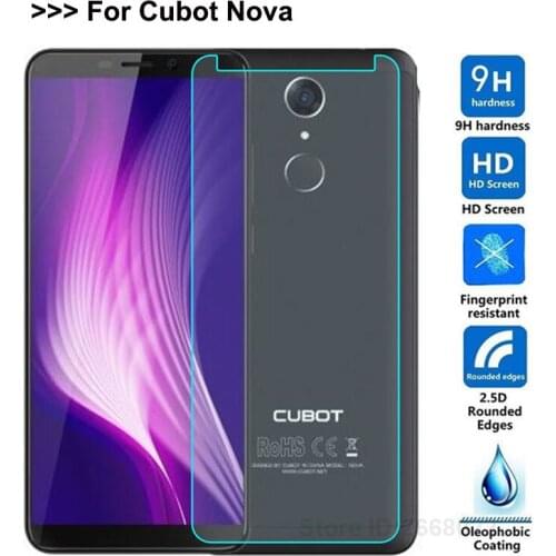 Smartphone Tempered Glass for Cubot Nova 4G 9H Explosion-proof Protective Glass Film for Cubot Nova Screen Protector cover phone
