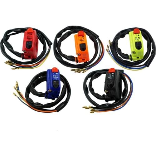 1pc 7/8 inch 22mm Universally ATV Bike Horn Turn Signals On/Off Light Switch for Honda Yamaha Suzuki Kawasaki Motorcycle