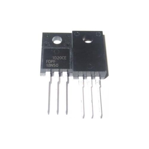 1pcs/lot FDPF18N50 18N50 = 18N20 18N60 TO-220F and original In Stock