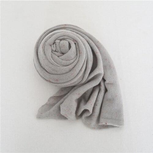 10 pieces/lot Dots Knit Baby Layer Swaddle Knit Wrap Grey Newborn Boy Wrap Popcorn Swaddling Blanket Newborn Photography Props