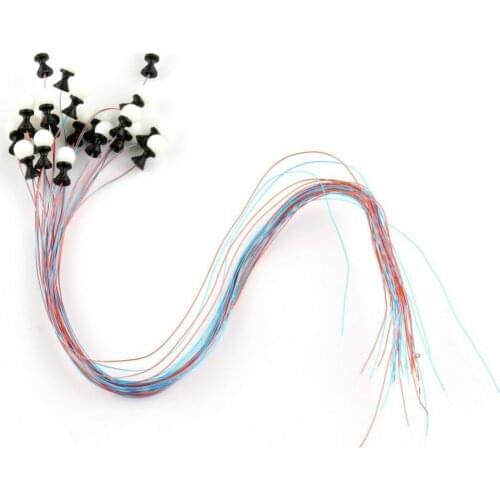 20 Single Head Outdoor Garden Model Lamppost Lamp Park Street Light Yard Candle 1:100 Scale