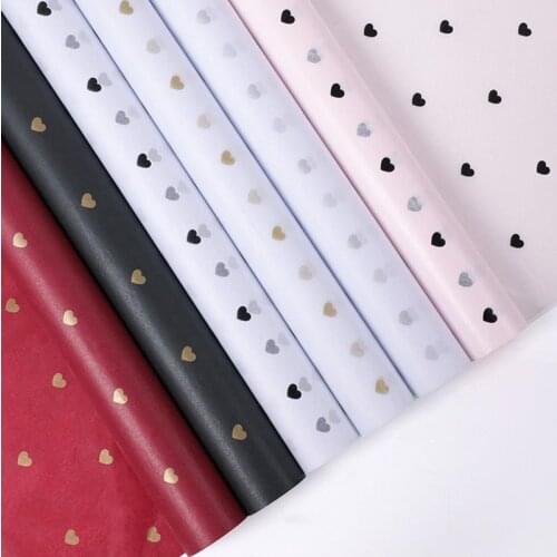 28Sheets 50cm*70cm Dot Print Tissue Papers Flower Wrapping Papers Gift Packaging Paper Craft Paper Wine Clothing Wrapping Papers