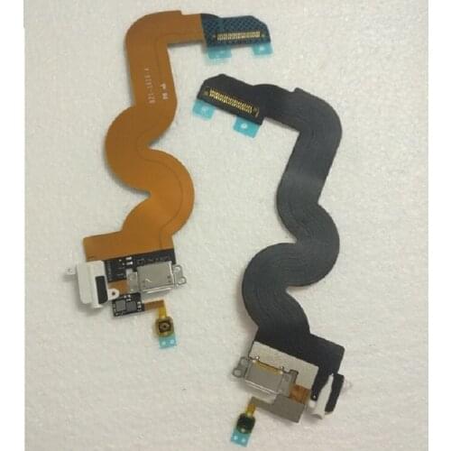 50pcs Original New USB Charger Charging Dock Port Audio Jack Headphone Home Button Flex Cable For iPod Touch 5 5th Gen