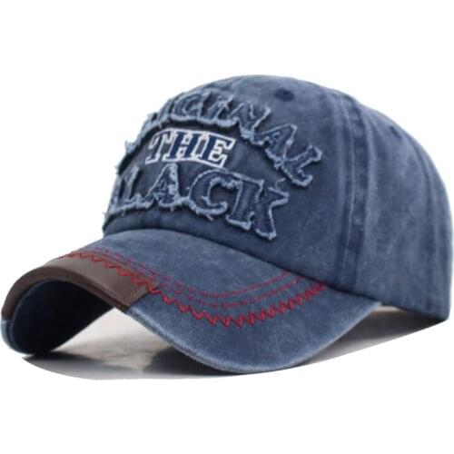 Brand Vintage Black Women Snapback Caps Hats For Men Baseball Cap Bone Casquette Hip hop Casual Washed Dad Male Baseball Hat Cap