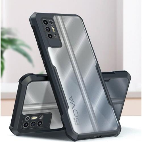 Rzants For Tecno Pova 2 Case Slim Cover Casing Camera Protection Small Hole