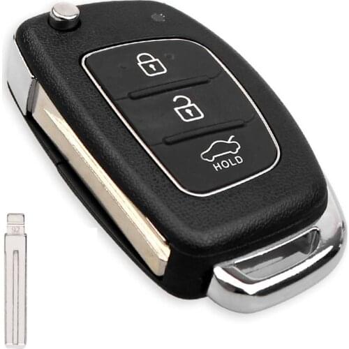 1PC Remote Key Shell For Hyundai Santa Fe Tucson Creta I20 I40 Ix35 Ix45 Auto Replacement Parts Ignition Car Key