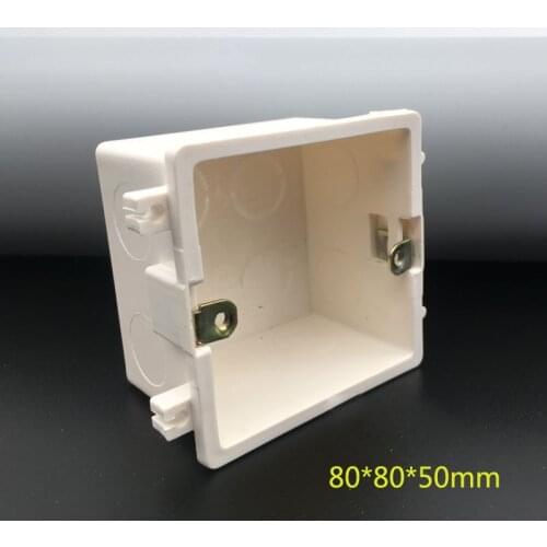 Type 86 Splicing Cassette Concealed Decor Wire Junction Box Electronic Project Box Wall Switch Socket Box Universal