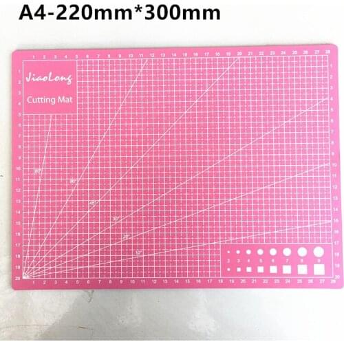 PVC Cutting Mat A4 Durable Self-healing Cut Pad Patchwork Tools Handmade Diy Accessory Cutting Plate 30*22cm