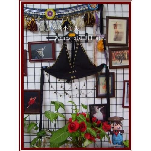 7Years Old Lil Girl Lycra Cotton Belly Dance Bra Top AI21