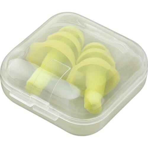 Soft Silicone Ear Plugs Insulation Ear Protection Earplugs Anti Noise Snoring Sleeping Plugs For Travel Noise Reduction