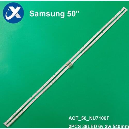 XY-077 Samsung 50NU 50NU7100 AOT_50_NU7100F UE50NU7400 UE50NU7092U LED TV Backlight Bar