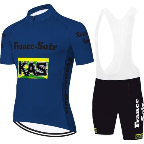 Kas Retro Mallots Cycling Equipment Велосипедки Bretele Masculino Camisa Equipamento Fietskleding Heren Ropa Ciclismo Hombre