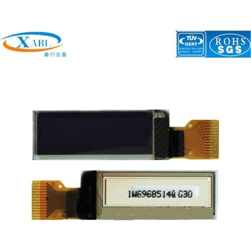 XABL 0.91 Inch OLED Module Resolution 128*32P OLED Display Module IIC 14pin SSD1306 Factory Outlet Custom Size