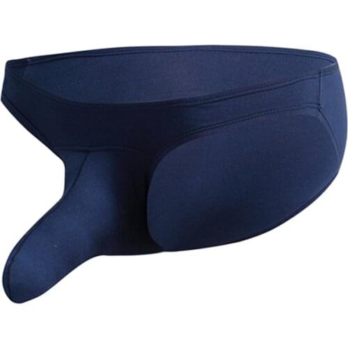 Men Briefs Underwear Mens Sexy Elephant Nose Big Pouch Briefs Underpants Mens Briefs Underwear Shorts Cueca Male Panties Modal