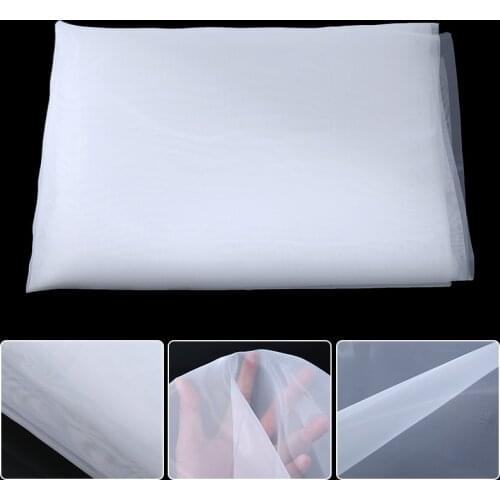 1pc 43T 110M Silk Screen Printing Mesh 100*127cm White Durable Fabric For Screen Printing Plate Technology