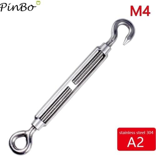 10pc Hook and Eye Turnbuckle 304 Stainless Steel With Working Magnet