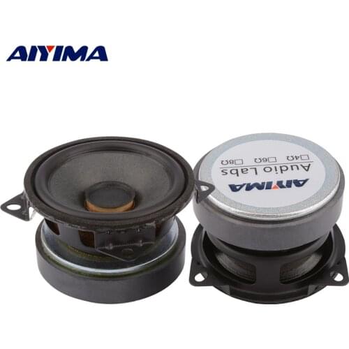 AIYIMA 2Pcs 2.25 Inch Full Range Speaker 16 Ohm 15W Audio Sound Speaker Amplifier Home Theater DIY Bluetooth Loudspeaker