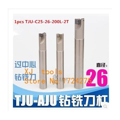 Free Shipping (AJU) TJU C25-26-200 Bore Drilling and Mill Cutting Tools ,Mill Cutter Turning Tools, Insert of carbide inserts