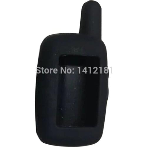 Silicone Key Case for Russian Version Car Alarm System Starline A6 A9 A8 A4 Lcd Remote Control Keychain Key Fob Chain