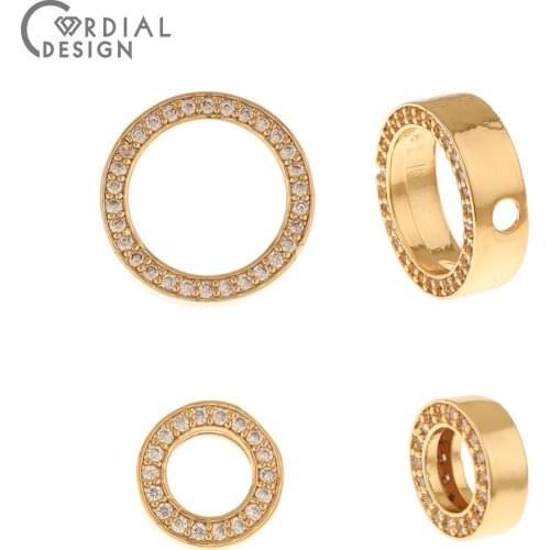 Cordial Design 20Sets CZ Pendant/Jewelry Accessories/Necklaces Making/Jewelry Findings & Components/Hand Made/DIY Making/Charms