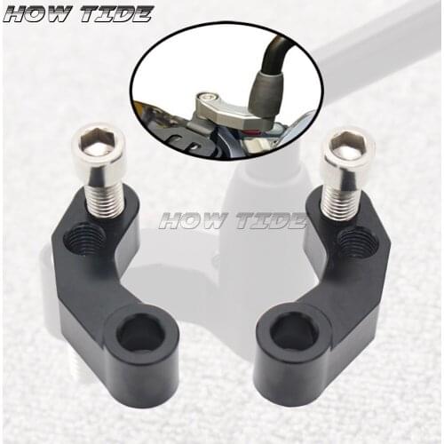 For KAWASAKI VERSYS 1000 ZXR400 ER-5 GPZ900R GTR1000 GTR1400 Z900 Z1000 Motorcycle Mirrors Riser Extension Brackets Adapter