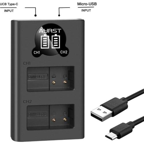 DMW-BLC12 DMW-BLC12E BLC12GK BLC12PP Battery Charger For Panasonic Lumix DMC-FZ1000 FZ2000 DMC-G5 G6 G7 GX8 G85 GH2