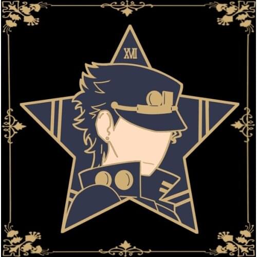 Bizarre Adventure Kujo Jotaro enamel pin