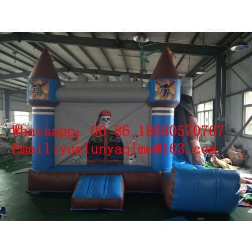 Factory direct inflatable slides, pool slides, trampolines, obstacle courses, Inflatable trampoline BYS535