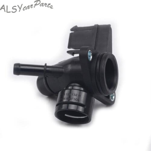 YIMIAOMO Radiator Coolant Hose Flange For Audi A4 A5 A6 Avant S4 Q5 VW Amarok Campmob Transporter 2.0T 06H 121 132 E 06H121132H