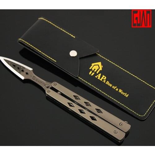 Apex Hero Alloy sword Toy Hero Peripheral Weapon Evil Spirit Dagger Heirloom Knife Practice Folding Tool Unbladed Model Toy