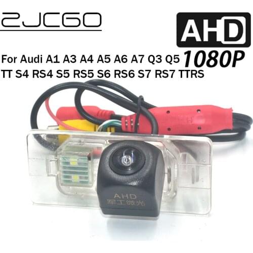 ZJCGO Car Rear View Reverse Backup Parking Reversing Camera for Audi A1 A3 A4 A5 A6 A7 Q3 Q5 TT S4 RS4 S5 RS5 S6 RS6 S7 RS7 TTRS