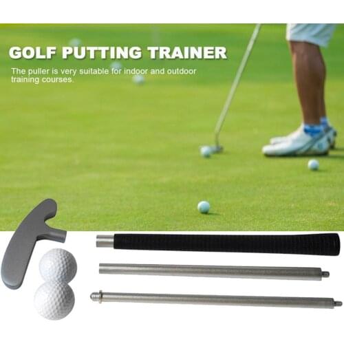 Classic Golf Putter With Premium Grip Two-Way Head Breathable Aluminum Golf Rod For Right Or Left Handed Golfers