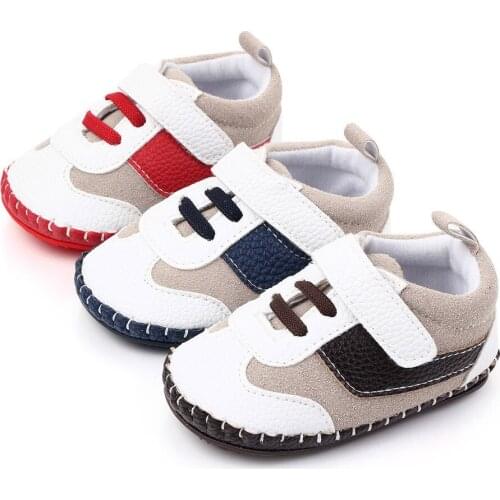0-2 Cartoon Cute Baby Shoes Boy Girl Sneaker Cotton Soft Anti-Slip Newborn Infant First Walkers Toddler Casual Baby Boy Shoes