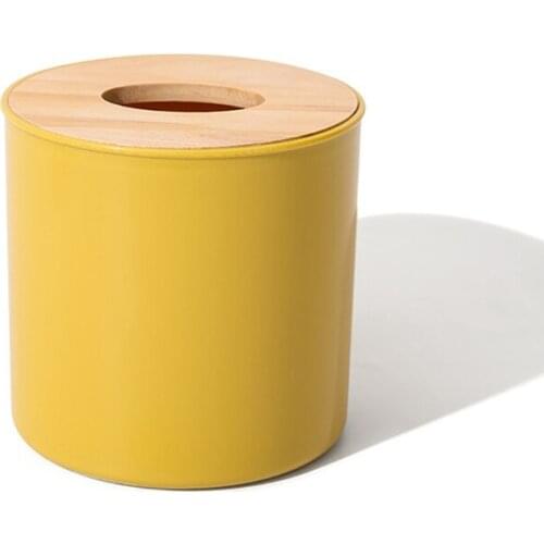 Multifunctional Tissue Box Roll Paper Storage Container Creative Remote Control Storage Case for Home Bedroom Bathroom Coffee Ta