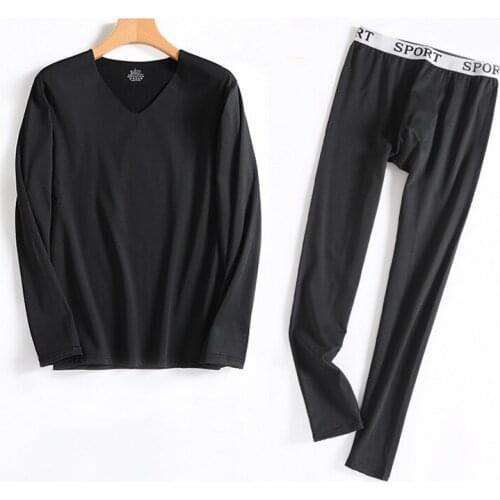 Men clothing winter Thermal underwear set long johns Thermal Underwear Sets Winter Warm Mens Underwear Thick