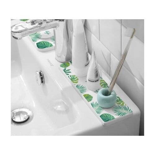 Natural Diatomaceous Earth Coaster Graffiti Wind Table Insulation Anti-hot Pad Bowl Mat Rooth Cup Soap Anti-skid Absorbent Pad