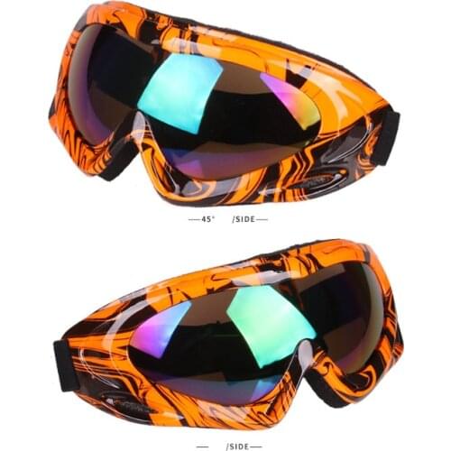 Adult Children Colorful Motocross Goggles Glasses Off Road Dirt Bike Motorcycle Helmets Goggles Sport Glasses Auto Accessories
