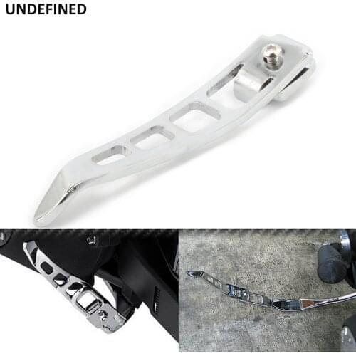 Stand Kickstand Extension Motorcycle Foot Pegs Pedal Support Kit for Harley Dyna 93-2017 Street Bob FXDB Fat Bob FXDF Low Rider