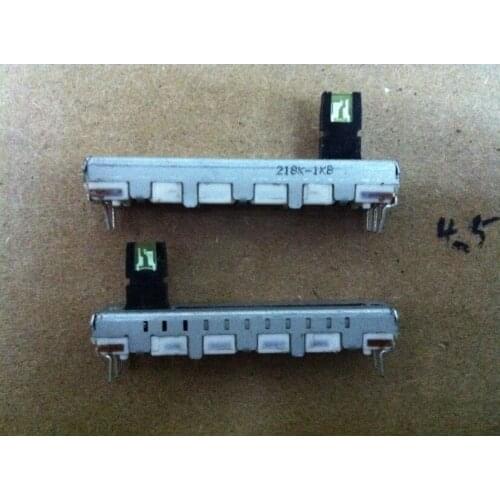 [ bella ]ALPS Alps 4.5 cm slide potentiometers Single stepping 1K light shaft length 10MM--10pcs/lot