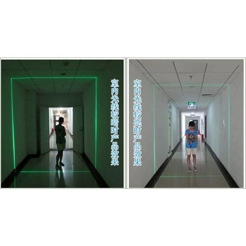 Rotary 360 degree 520nm 50mW laser level green laser line module