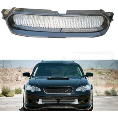Carbon Fiber Front Bumper Grille Grills Fits For Subaru Legacy 2007-2008 T064
