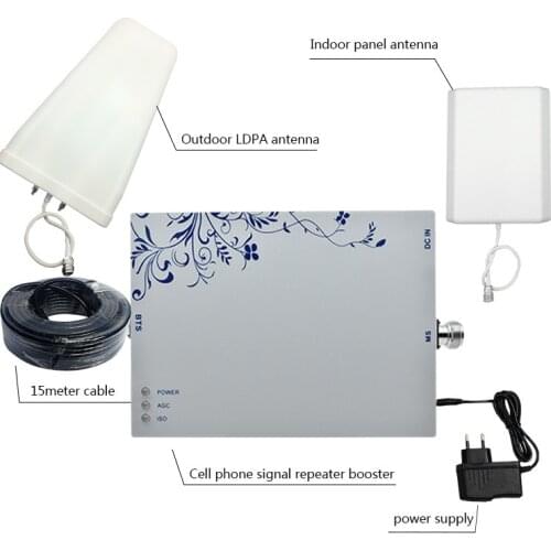 High Gain 2g Gsm 900mhz Mobile Phone Signal Booster Repeater Home Use Cellular Signal Amplifier Made In China