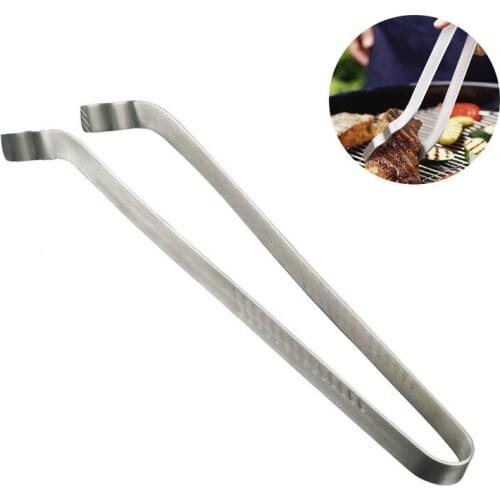 Stainless Steel BBQ Tongs Grill Tongs for BBQ Tweezers BBQ Long Tweezers Food Tongs Clip Kitchen Cooking Tools Barbeque