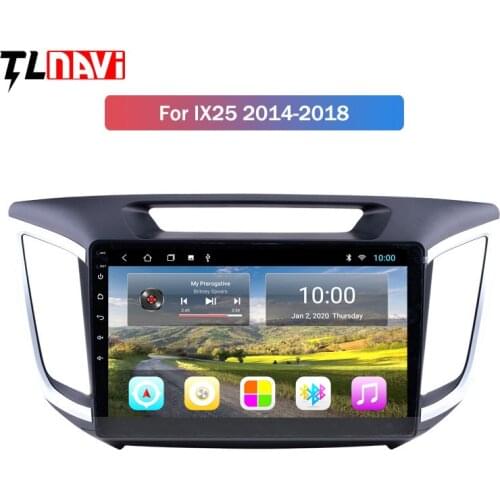 2G RAM 10.1 Inch Full Touch Screen Android 9 GPS Navigation for Hyundai IX25 2014-2018 Stereo System