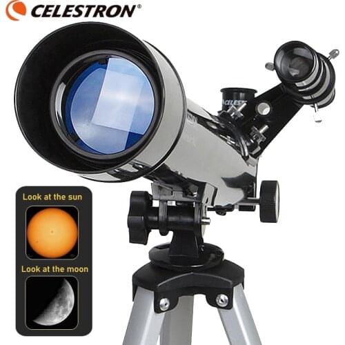 Celestron Powerseeker 50AZ Astronomy Telescope Compact Portable Static Space Telescopic For Beginners/Student 21039