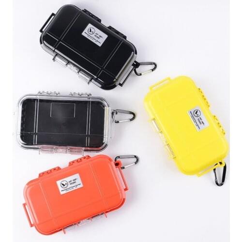 Waterproof Shockproof Boxes Survival Airtight Case Holder For Storage Matches Small Tools EDC Travel Sealed Containers